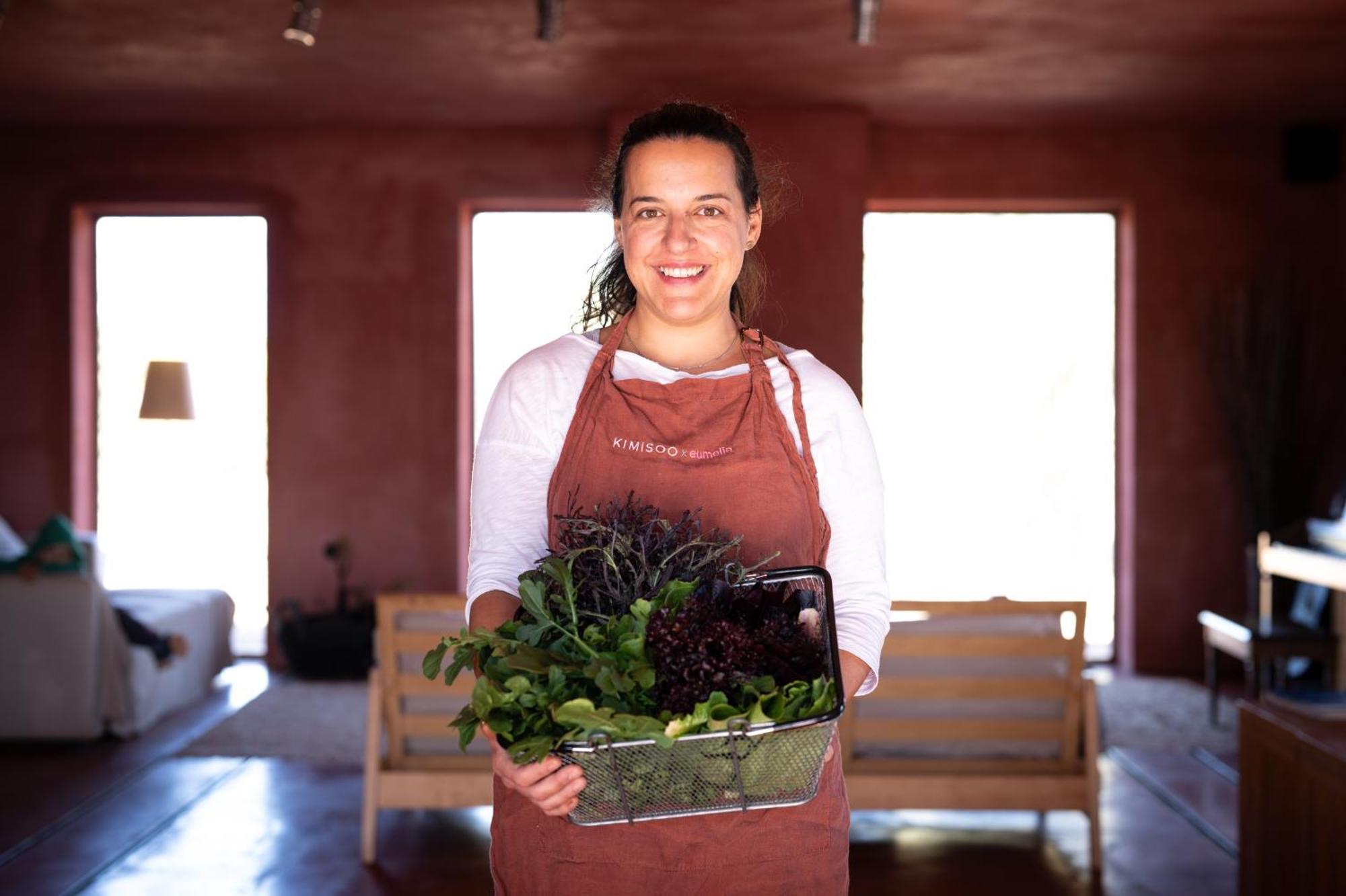 Eumelia Organic Agrotourism Farm Hotell Goúvai Eksteriør bilde