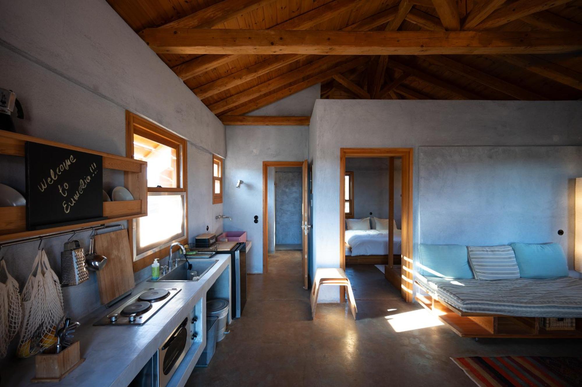 Eumelia Organic Agrotourism Farm Hotell Goúvai Eksteriør bilde