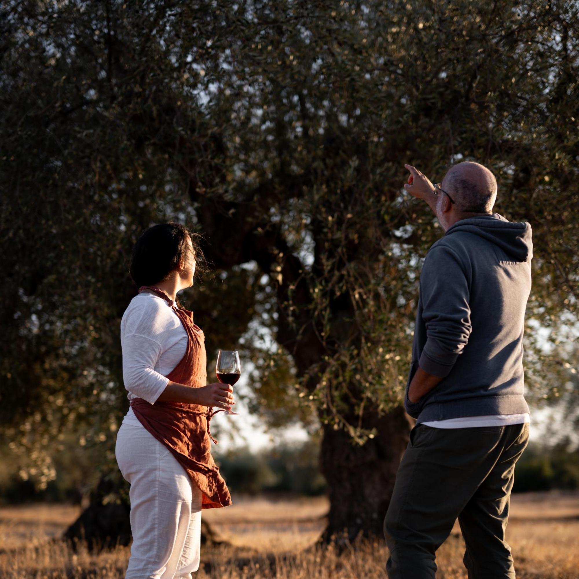 Eumelia Organic Agrotourism Farm Hotell Goúvai Eksteriør bilde
