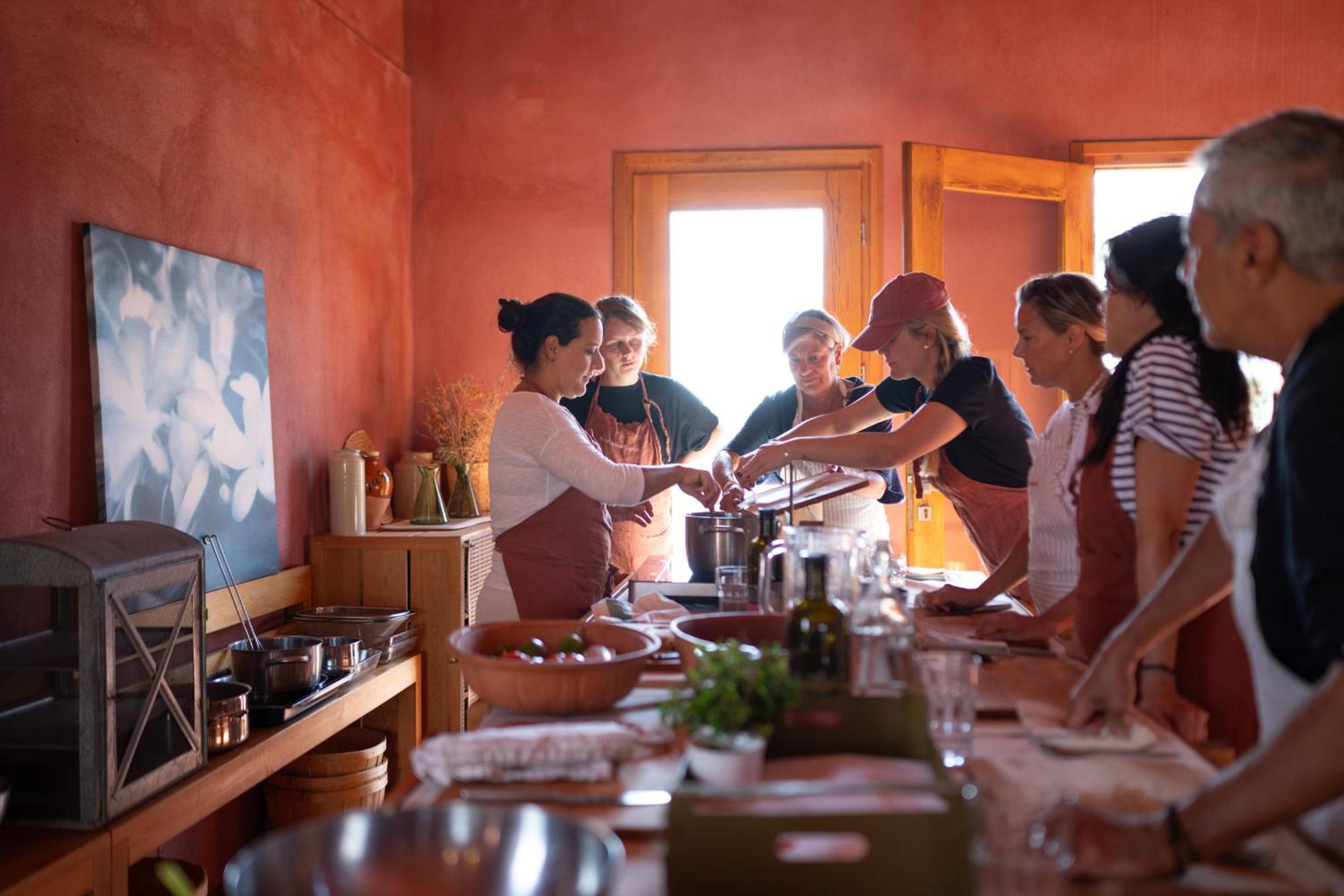 Eumelia Organic Agrotourism Farm Hotell Goúvai Eksteriør bilde