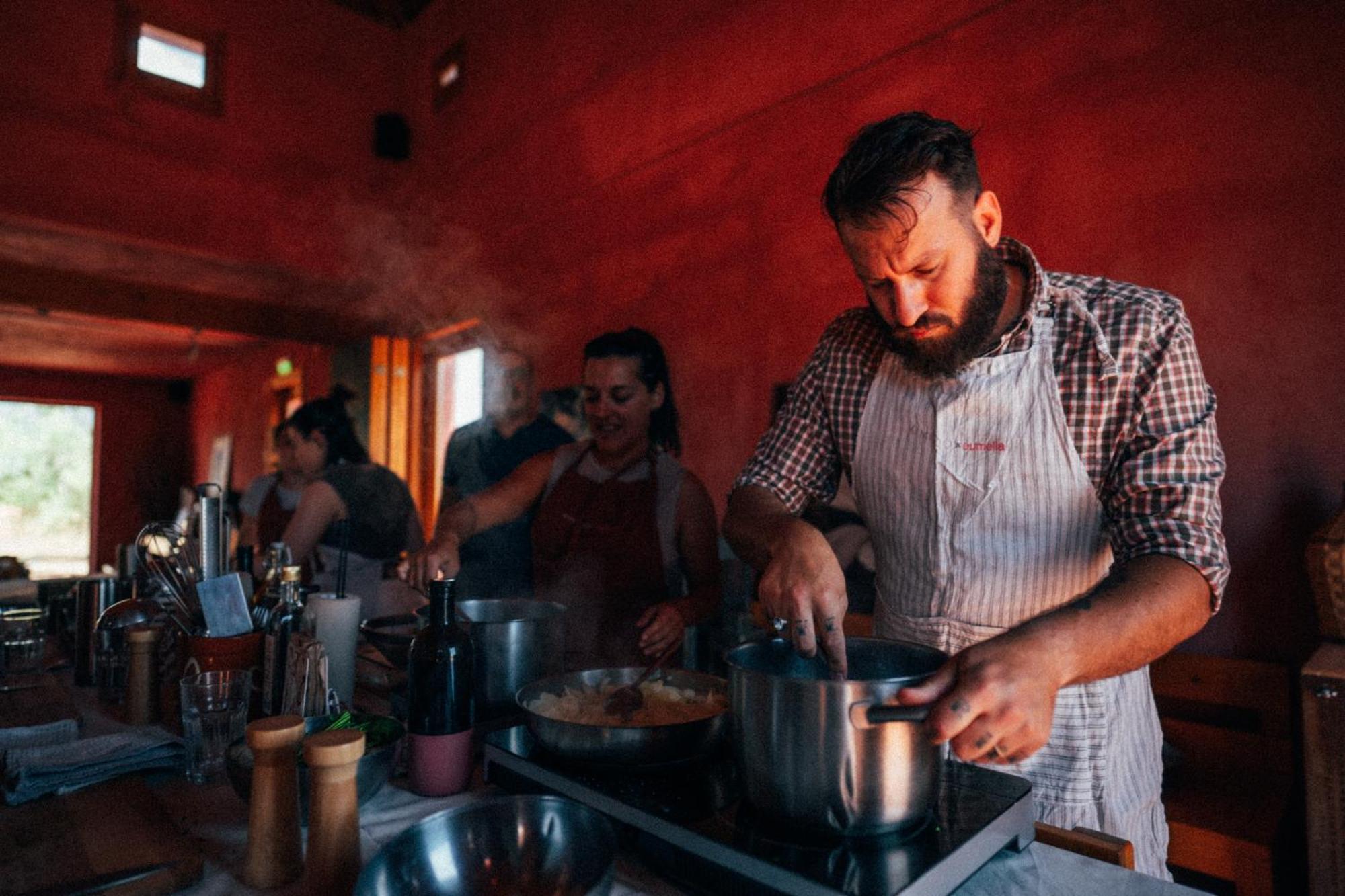 Eumelia Organic Agrotourism Farm Hotell Goúvai Eksteriør bilde